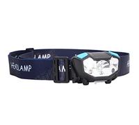 Fdit Lampe Frontale Haute luminosité 300 Lm, 5 Niveaux d'intensité, Rechargeable par USB, étanche, avec Capteur de Main (distance de Détection : 10 cm), Idéale pour la Pêche, les (BLACK)