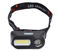 Fdit Lampe Frontale LED Portable, Rechargeable par USB, Légère, pour Camping, Randonnée, Plein Air, Adultes et Enfants