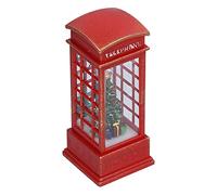 Fdit Lanterne Boule de Neige éclairée, Conception Flexible et Pratique, Excellente Apparence pour la Décoration Intérieure de Noël, Matériau PVC Durable (Arbre)