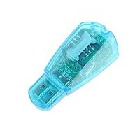Fdit Lecteur de Carte SIM USB GSM CDMA Mobile Phone SMS Backup Copy Clone Writer avec CD, pour QQ ICQ MSM Sauvegarde d'informations et échange de données, Bleu