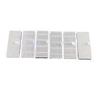 Fdit Les Pièces de Remplacement du Filtre de Balayeur 6PCS pour Lydsto R1 Réduisent le Matériau ABS de Pollen de Poussière Facile à Installer Remplacer