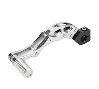 Fdit Levier de Démarrage de Rechange en Alliage D'aluminium, Démarreur Universel pour Moto avec Tige de Montage, Installation Directe pour des Performances Améliorées du Moteur (SILVER)