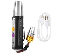 Fdit L'identification de Jades d'expert de lampe de poche de 3 LED allume l'inspection de pierres précieuses de bijoux de détecteur de gemmes