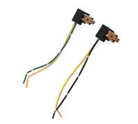 Fdit Ligne D'adaptateur de Fiche du Phare 2PCS Pratique et Facile à Utiliser pour L'ampoule H1, Ligne de Conversion de Bouchons pour les Ampoules Halogènes, pour les Projets de Mise à Niveau,