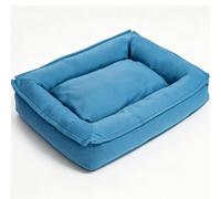 Fdit Lit pour Animaux de Compagnie pour Petits Chiens et Chats, canapé Traversin surélevé avec Housse Amovible Lavable, canapé Orthopédique à Fond (90x68x15cm / 35,43x26,77x5,91 Pouces, dans Les 20)