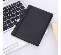 Fdit Livre de Collection de Pièces Portable 10 Pages 120 Pièces, Support D'album de Poche Compact pour Collectionner des de Monnaie, des Jetons, des Médaillons, avec Poches (Black)