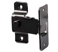 Fdit Loquet de Porte Coulissante à Angle Droit de 90 Degrés, Système de sécurité à Boucle Antivol en Acier Inoxydable avec Vis de Montage, pour Meubles, Armoires, Tiroirs, Placards,