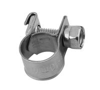 Fdit Lot de 10 Colliers de Serrage en Acier Inoxydable 304, Assortiment de Mini Colliers de Serrage pour Conduite de Carburant, Diamètre Réglable de 6 Mm à 20 Mm, de (8-10mm)