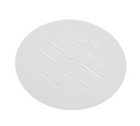 Fdit Lot de 2 Couvercles Ronds pour Aquarium, 7,5 Pouces, Résistants aux Chocs, aux Rayures, en Acrylique Transparent, avec Trou pour Tortues, Crevettes, Poissons