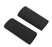 Fdit Lot de 2 Housses de Poignée de Guidon de Moto, Antidérapantes, Anti-Vibrations, en Mousse Souple pour Moto, VTT et Utilisation Marine, Longueur 12 Cm pour Un Diamètre de Guidon