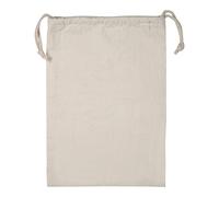 Fdit Lot de 2 Sacs en Coton avec Cordon de Rangement pour Maison, chancelière Respirante à l'épreuve de la poussière, Sac de Voyage Multifonction pour randonnée en Plein air (22 x 28 cm)