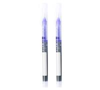 Fdit Lot de 2 Stylos à Bille Roulante 0,5 Mm, Encre à Séchage Rapide, écriture Fluide, Poignée Ergonomique, Conception de Précision, adapté aux Scénarios de Test et aux Paramètres de