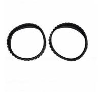 Fdit Lot de 2 Traces de Pneus pour Nettoyeur de Piscine, Balayeuse de Piscine en Caoutchouc de Remplacement pour MX8 Elite MX6 Elite MX8 MX6 R0526100, Longue Durée, Installation