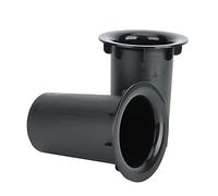 Fdit Lot de 2 tuyaux de raccordement pour haut-parleur Bass Enhancer, caisson de basses Air Ports Repalcement et pièces DIY 71 mm x 102 mm (Noir)