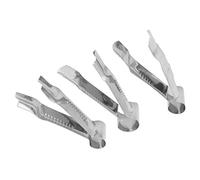 Fdit Lot de 3 Pinces à Sertir en Acier Inoxydable, Outil de Décoration de Gâteau avec Matériau Antirouille Non Toxique, pour la Cuisson de Gâteaux, Pain, Fromage, Argile Artisanale