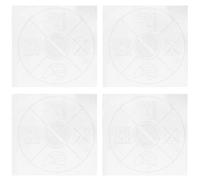 Fdit Lot de 4 Autocollants de sécurité pour Panneaux D'avertissement en Anglais pour supermarché, Bureau, Panneaux Publics avec Conseils de sécurité Chaleureux, Adaptés aux Applications Murales de (A)