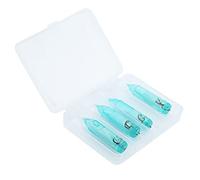 Fdit Lot de 4 Mini Lampes LED étanches pour Leurres de Pêche sous-Marines Bleues avec Boîte, Idéales pour la Pêche en Eau Salée et en Eau Douce