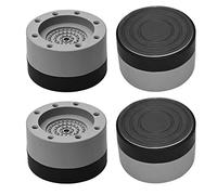 Fdit Lot de 4 Tampons Anti-vibrations pour Lave-linge et Sèche-linge, Durables, Antidérapants, pour Machine à Laver, pour Réduire les Impacts et le Glissement