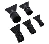 Fdit Lot de 5 Buses Plates pour Aquarium en Plastique Robuste, Contrôle Le Débit d'eau pour Un Environnement D'aquarium Propre et Une Installation Facile (Black)