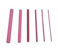 Fdit Lot de 6 pierres à aiguiser 3000 Grits Ruby - Pour tous les couteaux