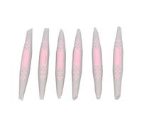 Fdit Lot de 6 Stylos à Fondant pour Décoration de Gâteaux, Ensemble de Stylos à Modeler avec 6 Formes de Sculpture Différentes pour Pâte de Gomme Fondante, Argile et Décoration de