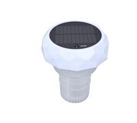 Fdit Lumière Solaire de Piscine, Lumière LED RVB Flottante avec Fonction de Minuterie et Télécommande pour Piscine Creusée, Spa, Baignoire, Décoration de Fête