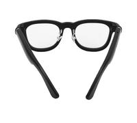 Fdit Lunettes Intelligentes avec Caméra Vidéo 4K, Assistant IA et étui de Chargement 220 MAh pour Le Sport en Extérieur, Les Voyages et Le Quotidien. (Étui de Chargement Marron)