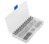 Fdit M4 M5 M6 M6 M8 Rivet Nuts Aluminium Filetage Inserts Matériel Outils pour Diverses Plaques Métalliques 100pc