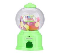 Fdit Machine À Bonbons Portable Enfants en Plastique Mini Gumballs Distributeur Enfants De Jardin d'enfants(Vert)