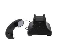 Fdit Machine à Bruit Blanc pour Dormir, Look Téléphone Vintage avec Veilleuse pour une Atmosphère Sereine, Machine Sonore pour Chambre à Coucher, Batterie Li 1200 MAh (BLACK)