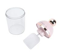 Fdit Machine à Bulles Faciale électrique Portable, Machine à Mousse pour Bouteilles, Design Compact, étanche, Rechargeable, pour Salle de Bain, Cuisine, Hôtel (Pink)