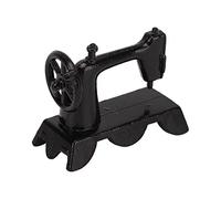 Fdit Machine à Coudre Miniature Vintage pour Maison de Poupée, Accessoire en Métal pour Photographie Miniatures, échelle 1:12 pour Collectionneurs Adultes