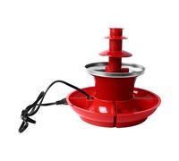 Fdit Machine à Fontaine à Chocolat à 3 Niveaux au Design élégant, Options de Trempage Polyvalentes, Parfaite pour Toutes Les Scènes, Facile à Nettoyer