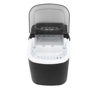 Fdit Machine à Glaçons Automatique avec Autonettoyage et Taille de Glace Réglable, 9 Glaçons en 6 Minutes pour Usage Domestique et Extérieur