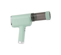 Fdit Machine à Nouilles électrique, Machine à Pâtes Portable Rechargeable en Acier Inoxydable, Presse à Nouilles électrique Automatique avec 5 Formes de Pâtes pour la Cuisine (GREEN)