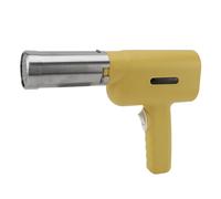 Fdit Machine à Pâtes électrique, Machine Automatique de Fabrication de Nouilles Portative avec Démarrage à un Bouton, pour Pâtes et Faites Maison dans la Cuisine (YELLOW)