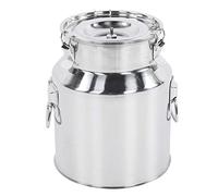 Fdit Machine à Traire électrique 14L avec Pompe à Vide Réglable et Arrêt Automatique, Kit de Traite pour Chèvre Mouton Vache à Usage Domestique (Modèle pulsé plug-in bovin 14 litres)