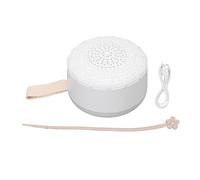 Fdit Machine de Bruit de Sommeil Blanc, Machine de Son Portable 24 Sons Apaisants avec une Lumière Nocturne Chaude Réglable pour les Voyages à Domicile pour bébé Adulte