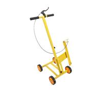 Fdit Machine de Marquage de Rayures de Parking, Baguette de Peinture de Ligne à Largeur Réglable avec Bouteille de 840ML pour Terrain de Sport, Entrepôt et Route