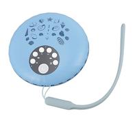 Fdit Machine Sonore Portative pour bébé 10 Sons Apaisants Aide au Sommeil pour bébé Endormi Indépendant Machine Sonore de Sommeil à Bruit Blanc Matériau: ABS + PC (paon bleu)