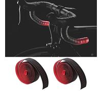 Fdit Magasins à Vélos Doux et respirants: Seins D'absorption de Soudage Portable, Conception de Guidon à 2 Pièces, Parfait pour les Cyclistes de Résistance (rouge)