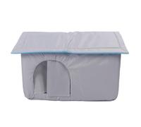 Fdit Maison de Refroidissement pour Chat, Confort amélioré, Tapis de Glace Rafraîchissant pour L'intérieur et L'extérieur, pour Chats et Chiens, Tissu Oxford, Fond Antidérapant Spacieux