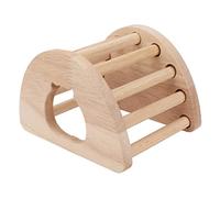 Fdit Maison en Arc en Bois pour Petits Animaux de Compagnie, Abri en Arc Creux en Pin de Chêne pour Hamsters, Gerbilles, Chinchillas, Cochons d'Inde, avec Un Design sans Fond et des