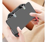 Fdit Manette de Jeu pour Smartphone, Refroidissement Efficace, Double Ventilateur, Contrôleur de Jeu avec Batterie 5000 MAh pour Poignée de Mobile, Convient aux Téléphones de 4,7 à 6,0 Pouces