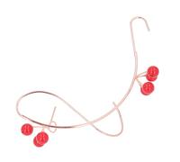 Fdit Mangeoire à Hamac Banane Papillon, Mini Mangeoire à Banane Papillon Suspendue en Fer Métallique pour Attirer, Extérieur, Facile à Utiliser pour Patio Jardin Parc