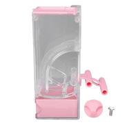 Fdit Mangeoire Automatique pour Perroquets, Distributeur de Nourriture en Plastique Anti-déversement pour Cage à Oiseaux Suspendue de 400 ML pour Perruches, Tourtereaux, Canaris (400ml)