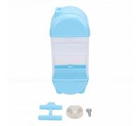 Fdit Mangeoire Automatique pour Perroquets, Distributeur de Nourriture pour Cage à Oiseaux Suspendue Transparente Anti-déversement de 800 ML pour Perruches Tourtereaux (800 ML)