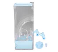Fdit Mangeoire Automatique pour Perroquets, Distributeur de Nourriture pour Oiseaux Suspendu en Plastique de 400 ML pour Perruches, Tourtereaux, Canaris (400ml)