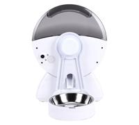 Fdit Mangeoire pour Animaux de Compagnie 2L avec Conception Anti-colmatage, Distribution à Distance Chronométrée pour Chiens Chats Montés en Cage ou sur Pied