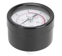 Fdit Manomètre de Pulvérisateur Manomètre de Pression D'air 0-6 BAR 0-80 PSI avec Cadran Transparent Facile à Lire pour le Remplacement des Accessoires de Pulvérisateur en Acier
